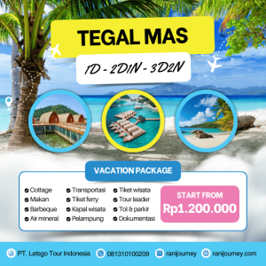 paket wisata tegal mas