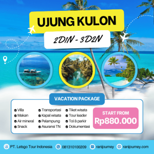 paket wisata ujung kulon