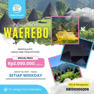 DESA ADAT WAEREBO - 2D1N