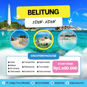 paket wisata belitung