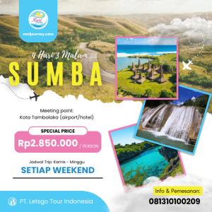 open trip sumba