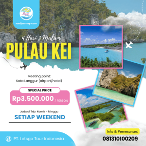 open trip pulau kei