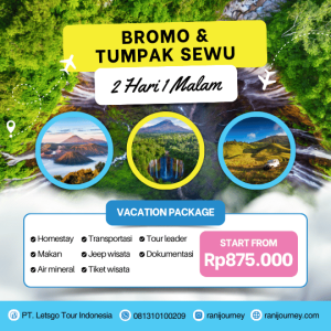 paket wisata bromo tumpak sewu