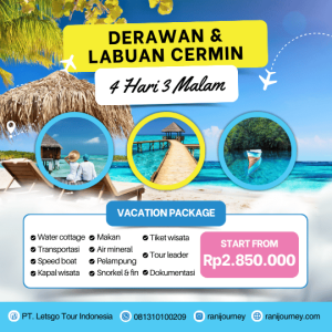 paket wisata derawan labuan cermin