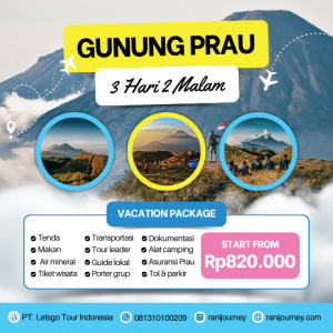 paket wisata gunung prau