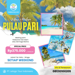 open trip pulau pari