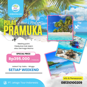 open trip pulau pramuka